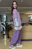 Made in Italy Big Softie Cap Sleeve Knit Top Heather -